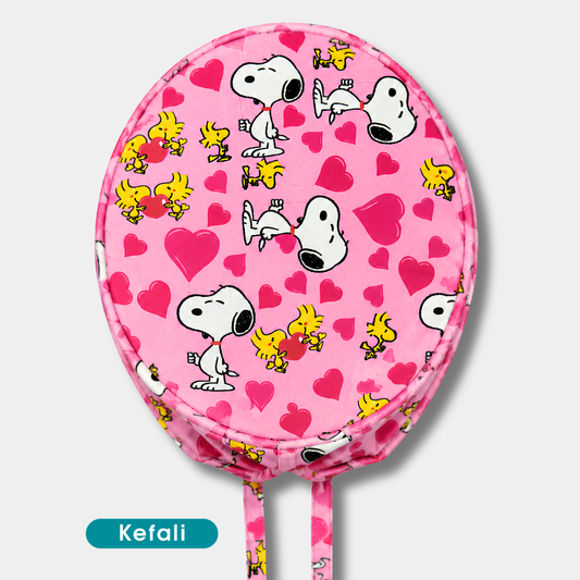 Kefali | gorro quirúrgico perrito corazones