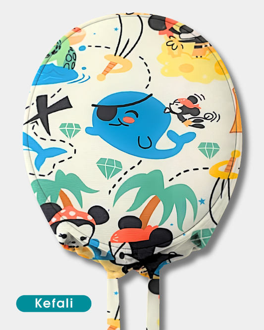Kefali | gorro quirúrgico ratón animado pirata