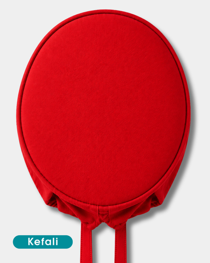 Kefali | gorro quirúrgico rojo