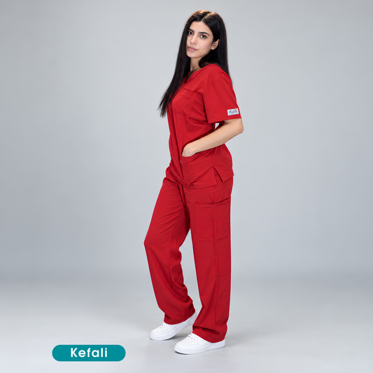Kefali Soma | pijama quirúrgica rojo