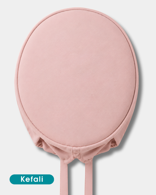 Kefali | gorro quirúrgico rosa pastel