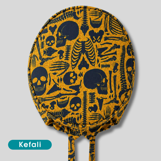 Gorro Quirúrgico Sistema Óseo Dorado