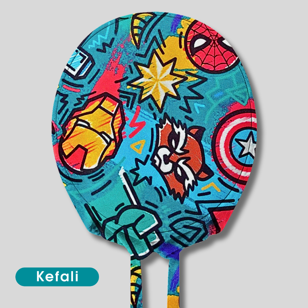 Gorro Quirúrgico Superhéroes Iconos