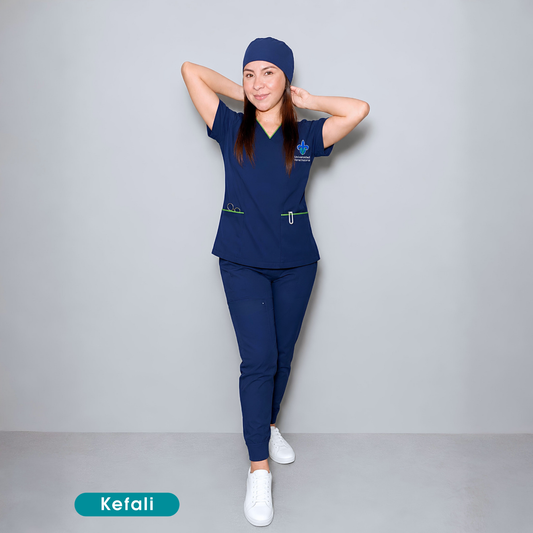 Kefali Soma | pijama quirúrgica UV cirujano dentista (incluye bordado)