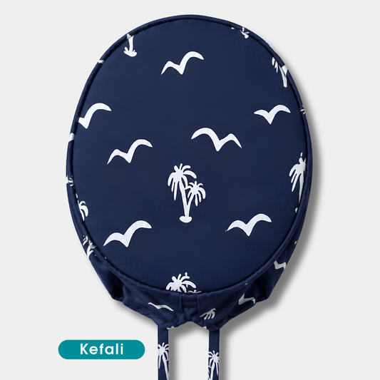 Kefali | gorro quirúrgico playa azul