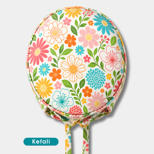 Kefali | gorro quirúrgico primavera