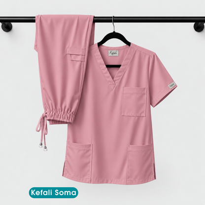 Kefali Soma | pijama quirúrgica rosa