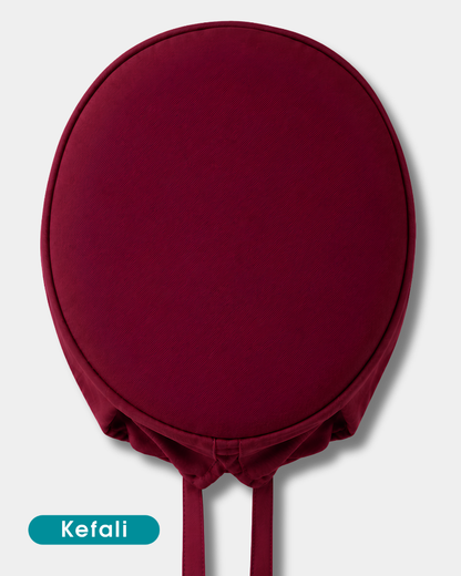 Kefali | gorro quirúrgico vino