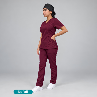 Kefali Soma Kore | pijama quirúrgica vino