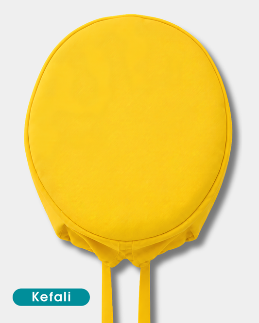 Kefali | gorro quirúrgico amarillo