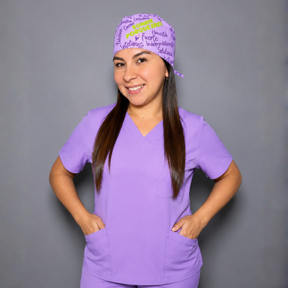 Pijama Quirúrgica Antifluidos Lila
