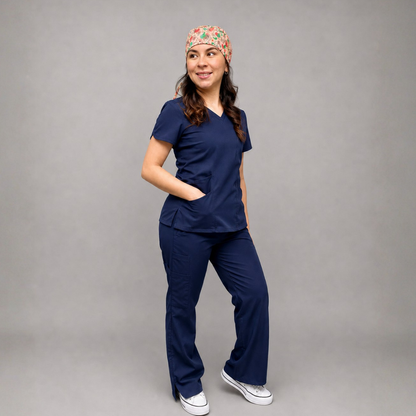 Pijama Quirúrgica Antifluidos Marino