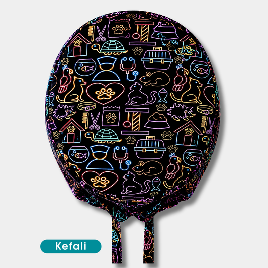 Kefali | gorro quirúrgico veterinaria