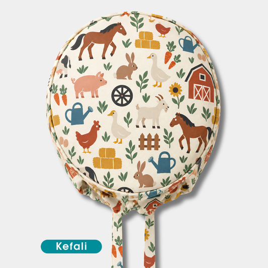 Kefali | gorro quirúrgico veterinaria granja