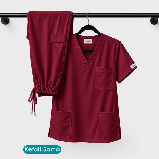 Kefali Soma | pijama quirúrgica vino