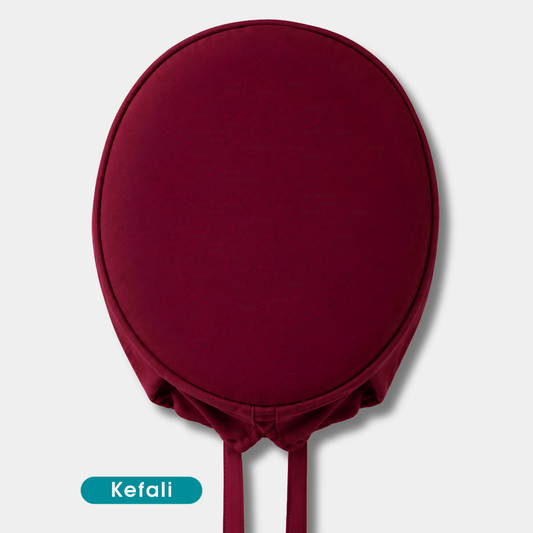 Kefali | gorro quirúrgico vino