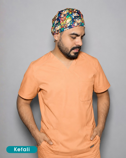 Kefali | gorro quirúrgico guerreros z caras
