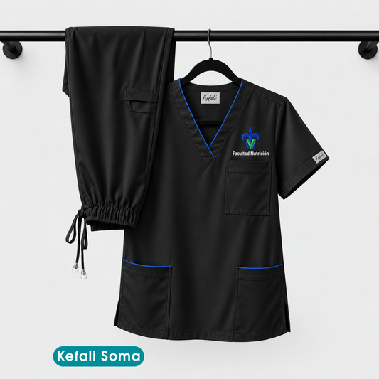 Kefali Soma | pijama quirúrgica UV nutrición (incluye bordado)