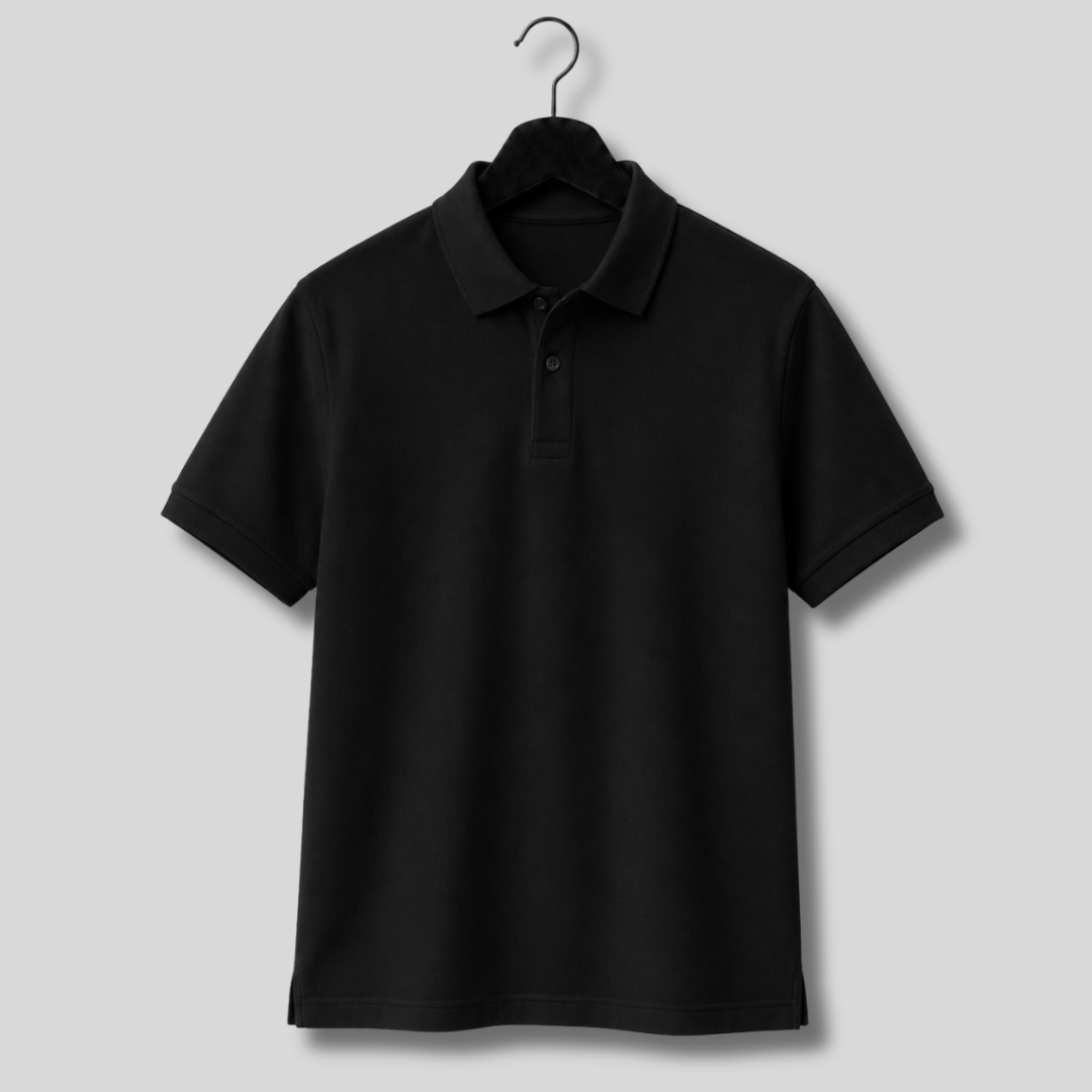 Camisa Polo Negro