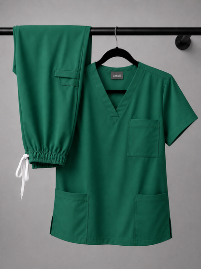 Pijama Quirúrgica Antifluidos Verde