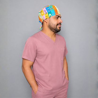 Pijama Quirúrgica Antifluidos Rosa