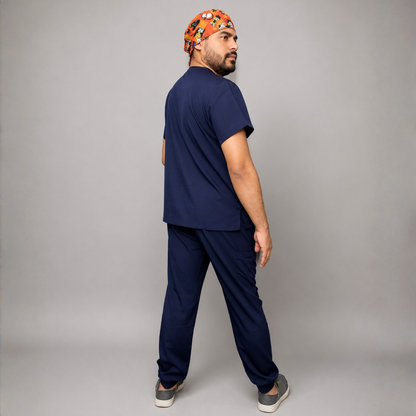 Pijama Quirúrgica Antifluidos Marino