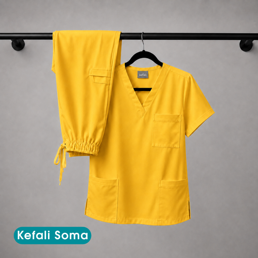 Pijama Quirúrgica | Kefali Soma Amarillo