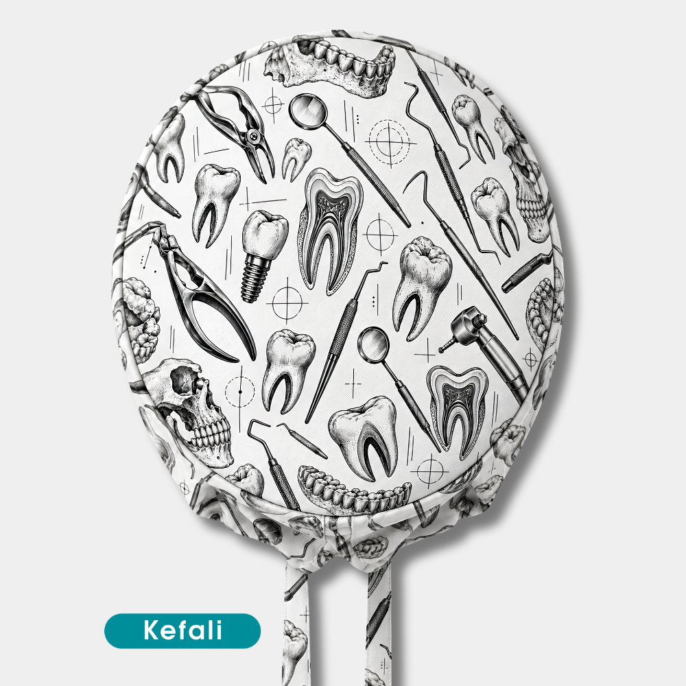 Kefali | gorro quirúrgico dientes anatomía
