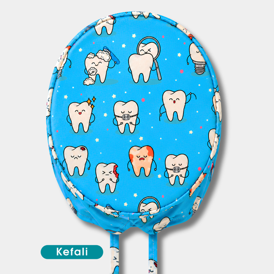 Kefali | gorro quirúrgico dientes animados
