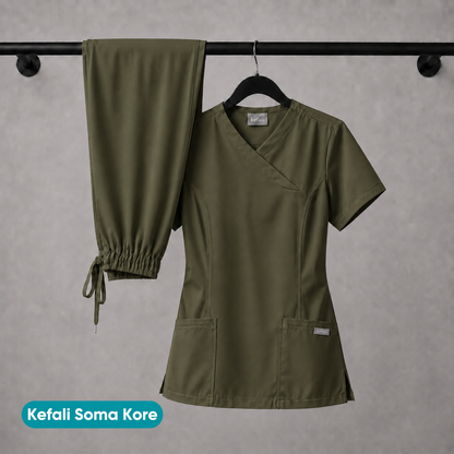 Kefali Soma Kore | pijama quirúrgica olivo