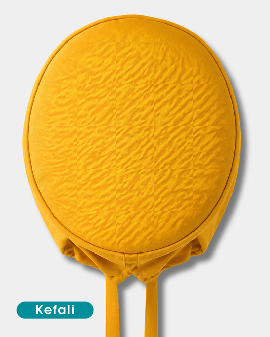 Kefali | gorro quirúrgico dorado