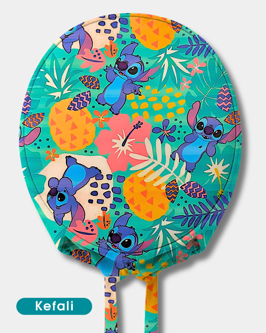 Kefali | gorro quirúrgico el alien azul