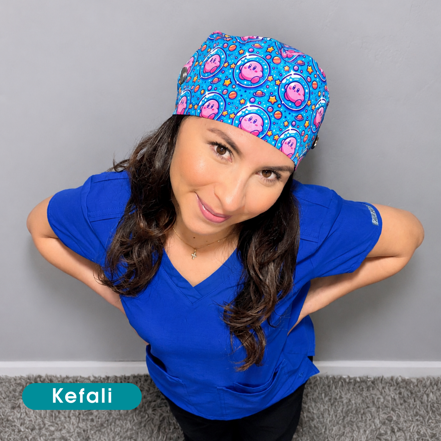 Gorro Quirúrgico Gamer Rosa