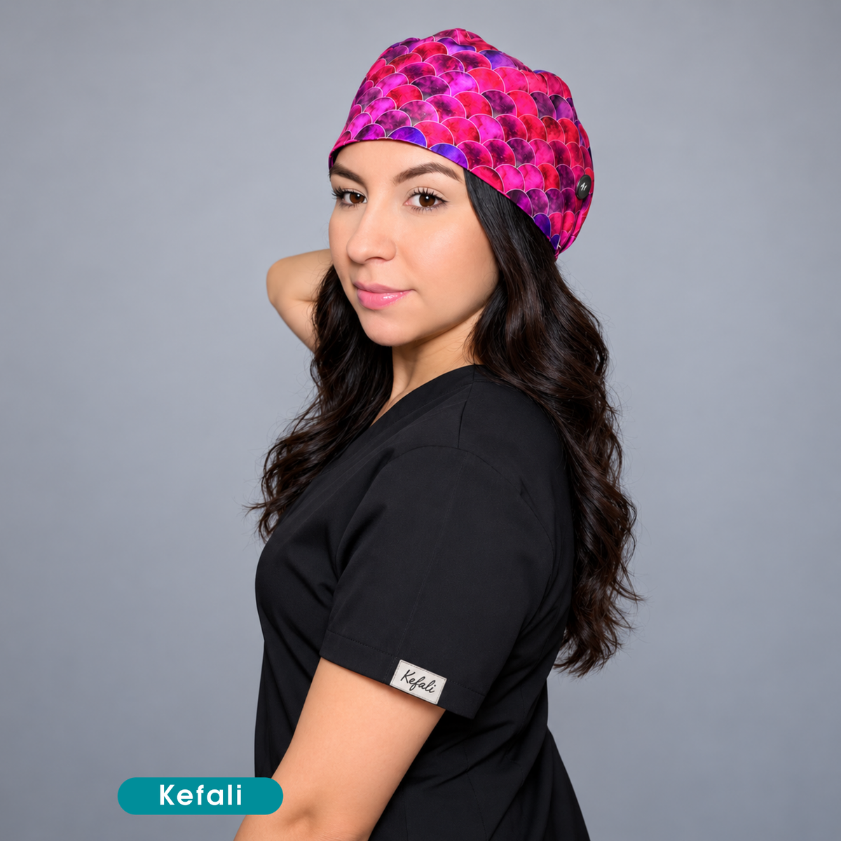 Kefali | gorro quirúrgico escamas