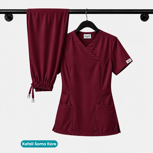 Kefali Soma Kore | pijama quirúrgica vino
