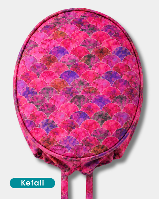 Kefali | gorro quirúrgico escamas