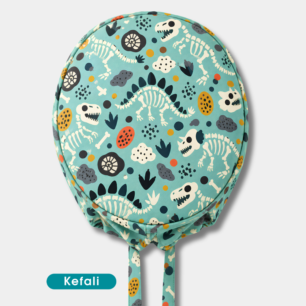 Kefali | gorro quirúrgico dinosaurios esqueletos