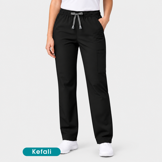 Kefali Soma | pantalón quirúrgico negro