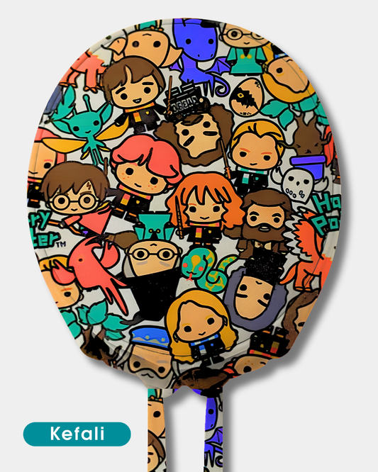 Kefali | gorro quirúrgico escuela de magia animado