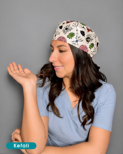 Kefali | gorro quirúrgico neuronas