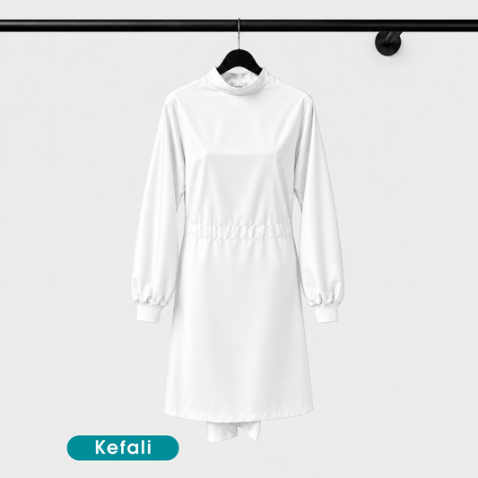 Kefali bata quirúrgica | blanco + gorro básico