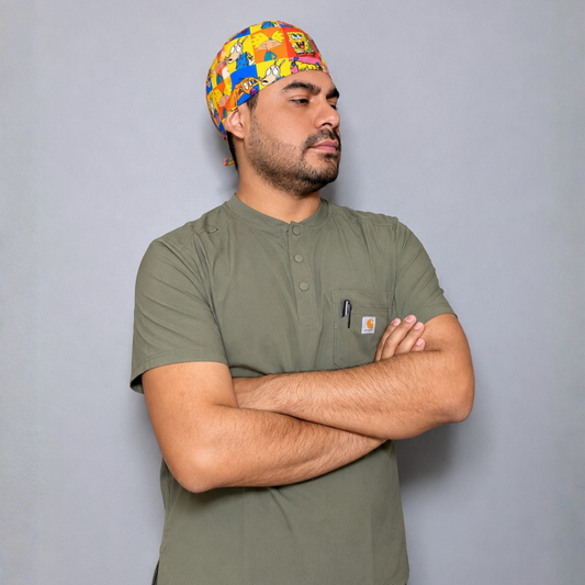 Gorro Quirúrgico Nickelodeon Personajes