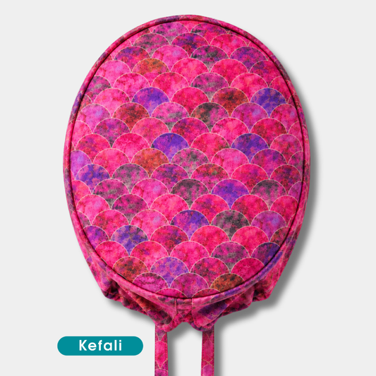 Kefali | gorro quirúrgico escamas