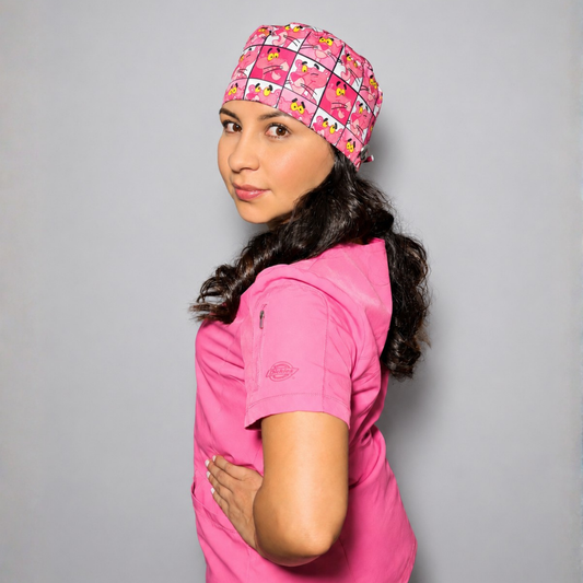 Gorro Quirúrgico Pantera Rosa
