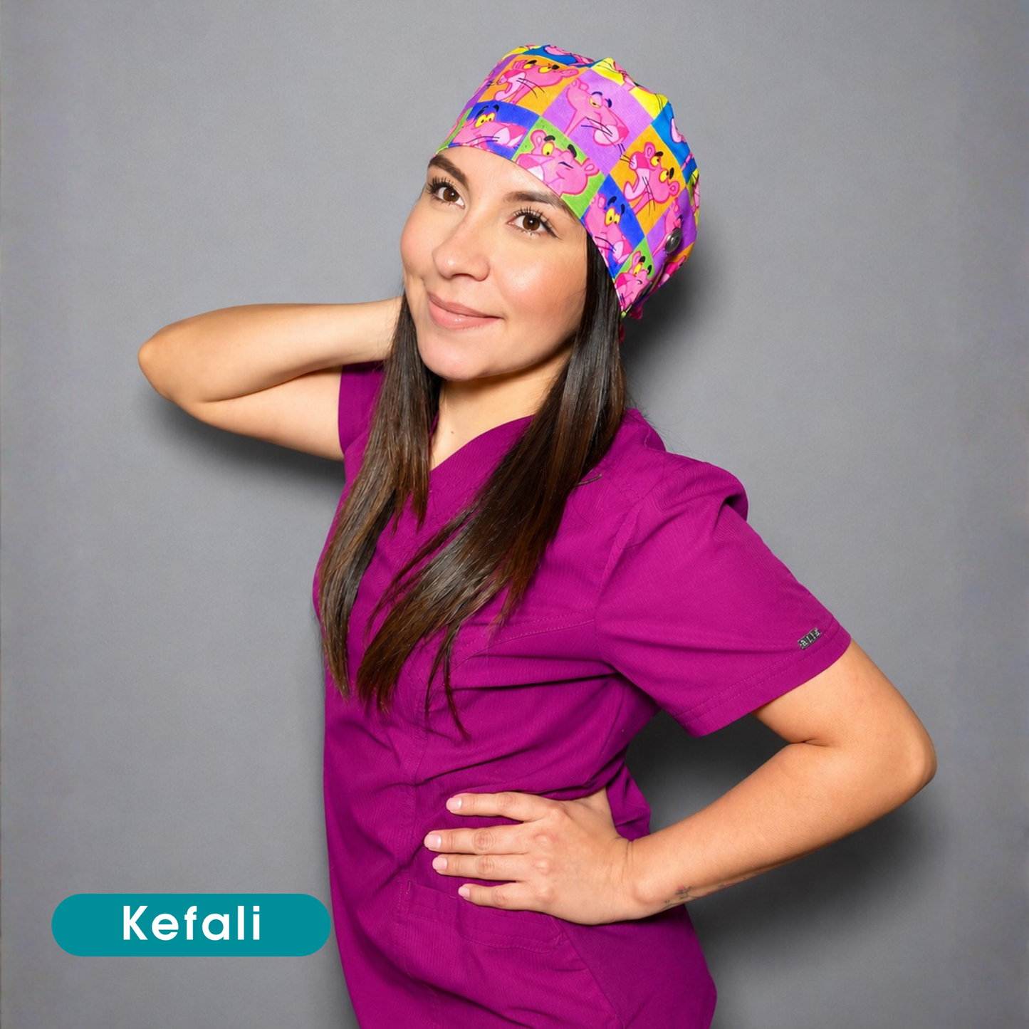 Gorro Quirúrgico Pantera Rosa Colores