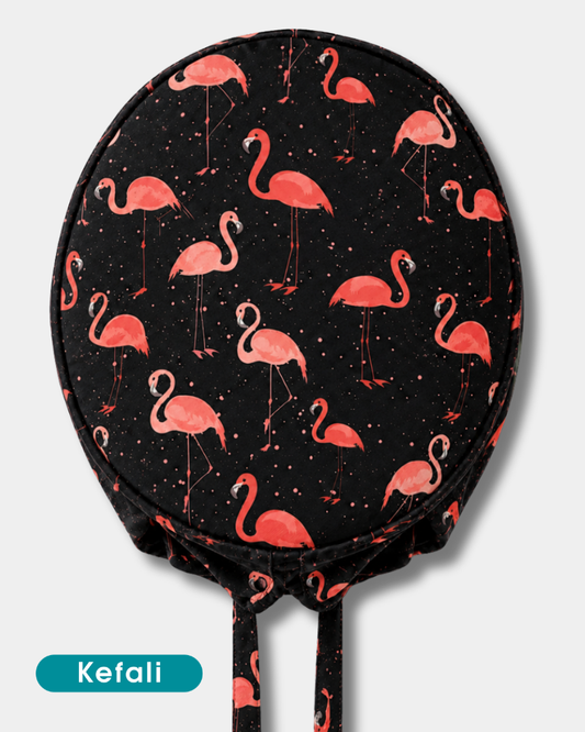 Kefali | gorro quirúrgico flamencos