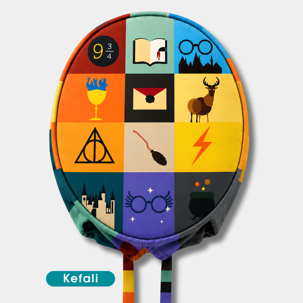 Kefali | gorro quirúrgico escuela de magia figuras