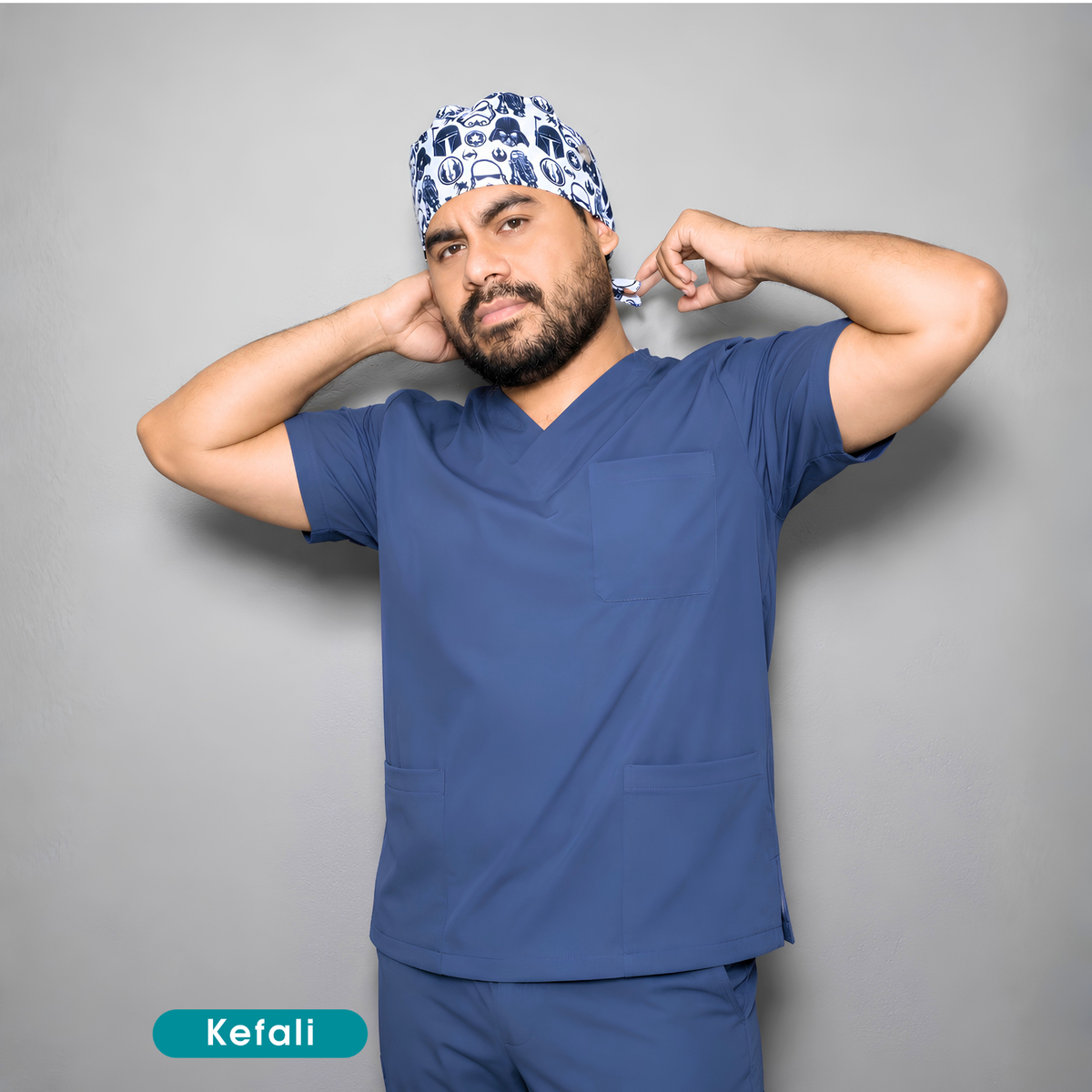 Kefali Soma | pijama quirúrgica acero
