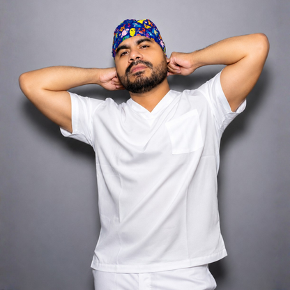 Pijama Quirúrgica Antifluidos Blanco