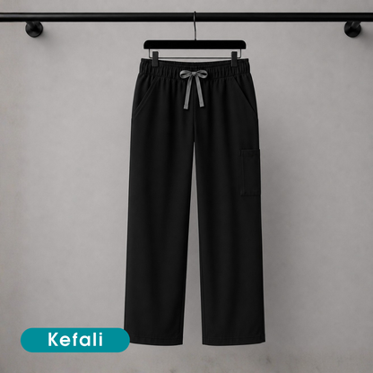 Kefali Soma | pantalón quirúrgico negro